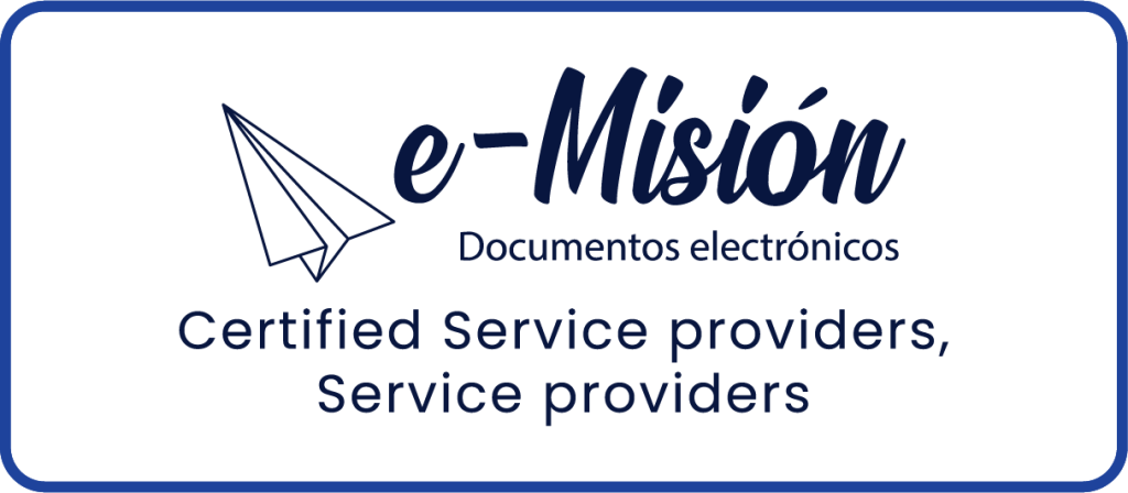 e-Misión Certified Service Providers